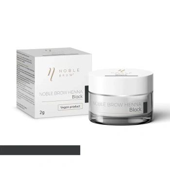 Henna pudrowa do brwi Noble Brow - Black