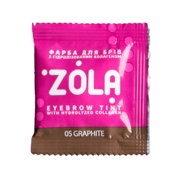 Farbka do brwi w saszetce ZOLA - 05 GRAPHITE