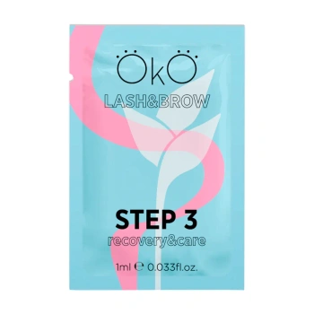 Preparat do laminowania rzęs i brwi STEP 3 CARE&RECOVERY, 1 saszetka OKO