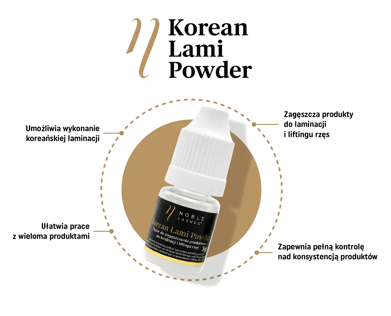 Korean Lami Powder - Puder do zagęszczania produktów do laminacji i liftingu rzęs Korean_lami_powder