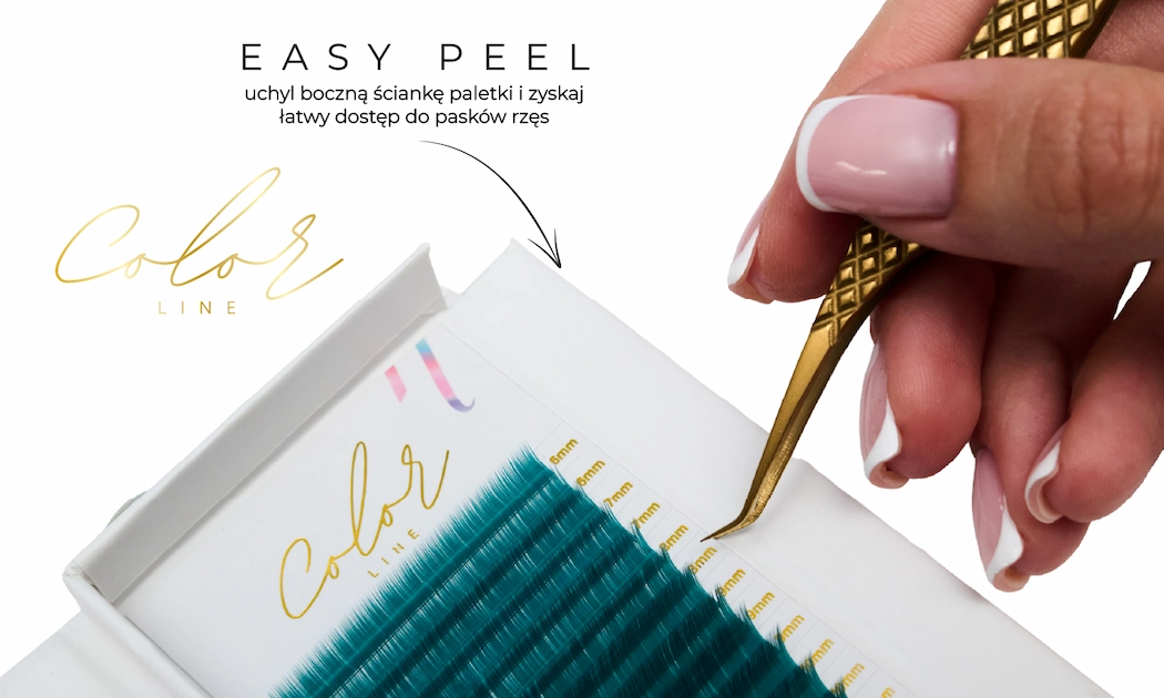 Rzęsy Color Line OCEAN BLUE color_line_ocean_blue_easy_peel_PL1