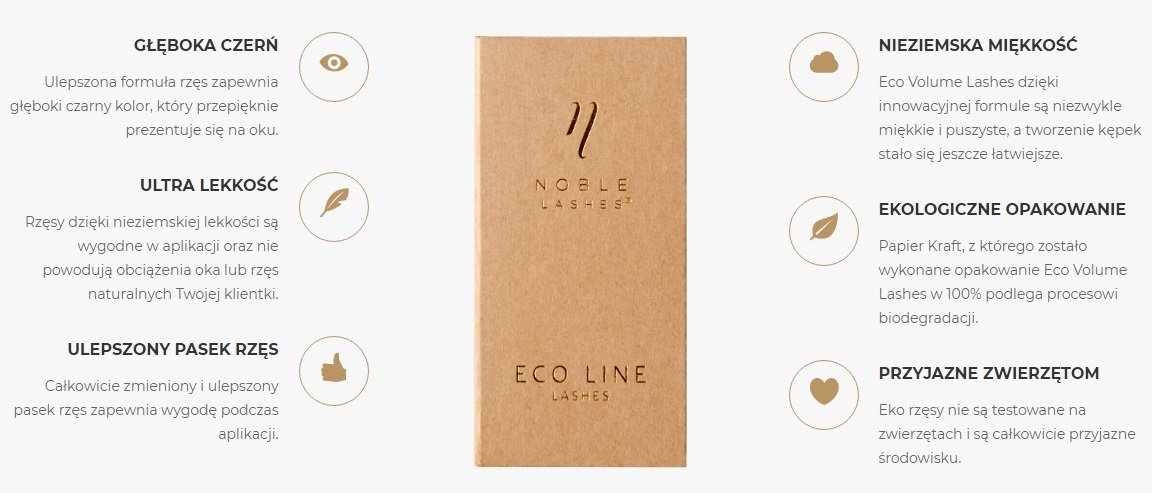 Rzęsy Eco Volume Lashes eco4
