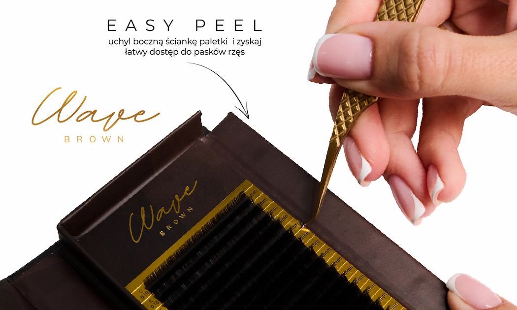 Rzęsy brązowe Wave Brown - DEEP BROWN deep_brown_lashes_easy_peel_PL