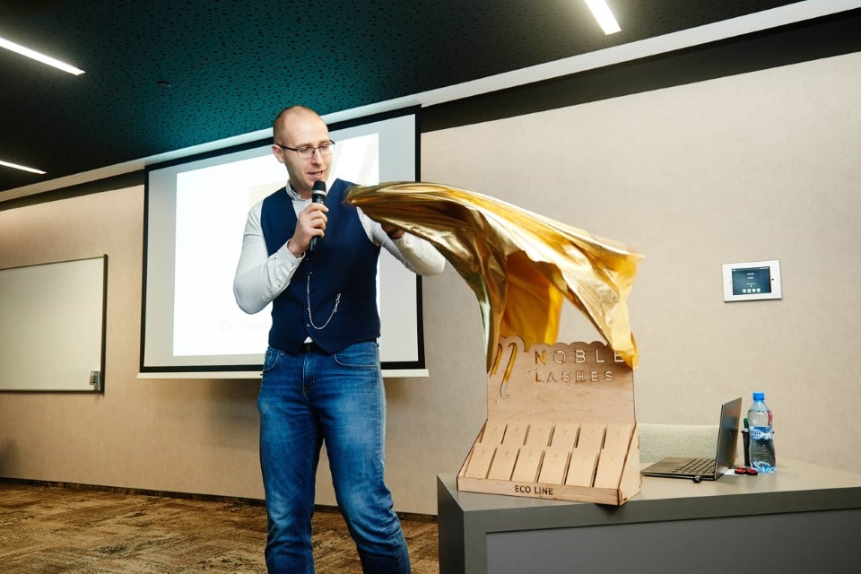 Paweł Wojciechowski Noble Lashes, rzęsy eco