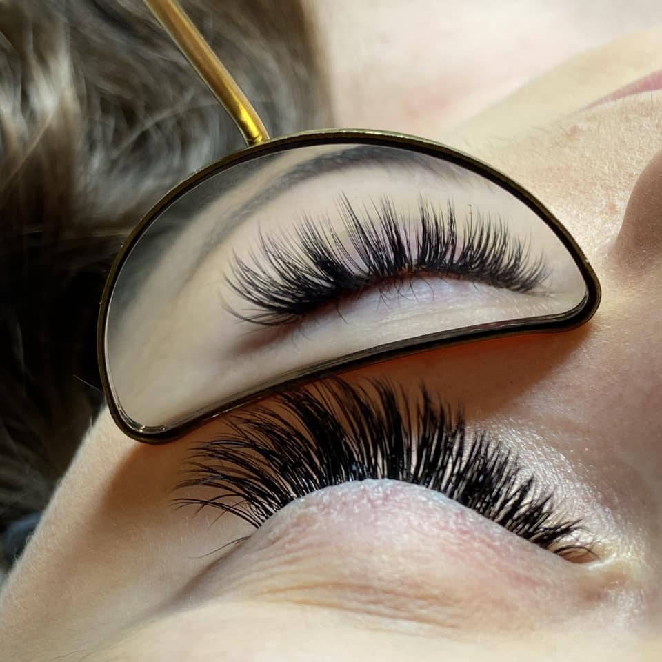 efekt mokrych rzęs wet look Natalia Traczykowska Noble Lashes efekt mokrych rzęs wet look Natalia Traczykowska Noble Lashes