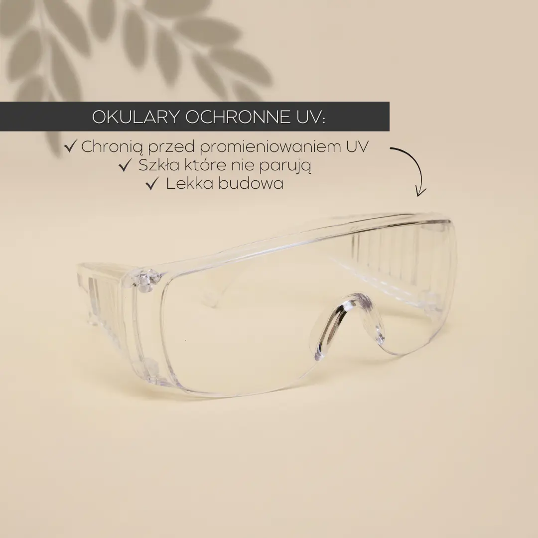 Okulary ochronne UV