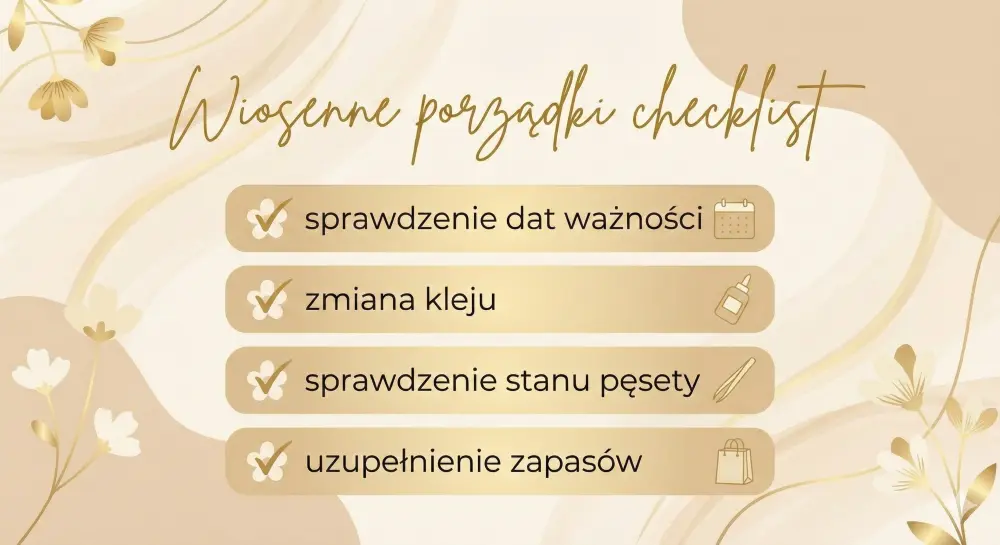 Checklista Checklista wiosenne porządki