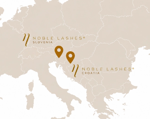 Noble Lashes w Słowenii i Chorwacji