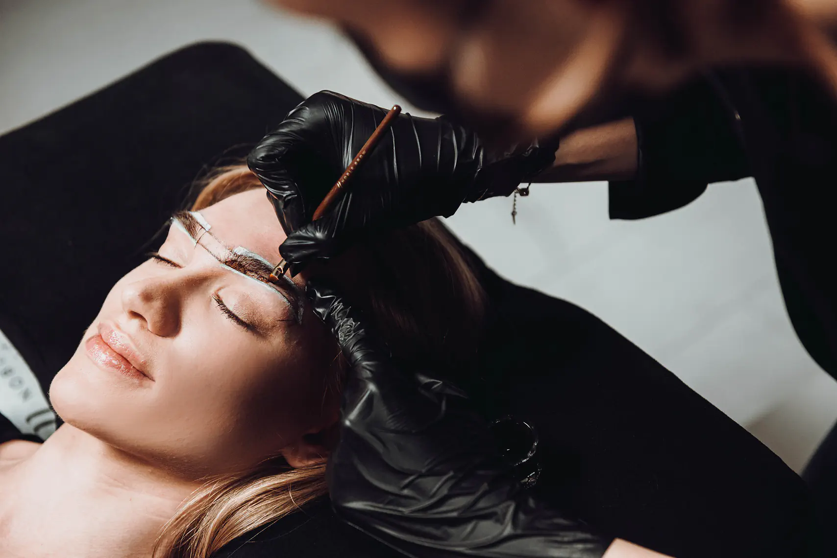 Pędzel skośny do brwi Noble Brow