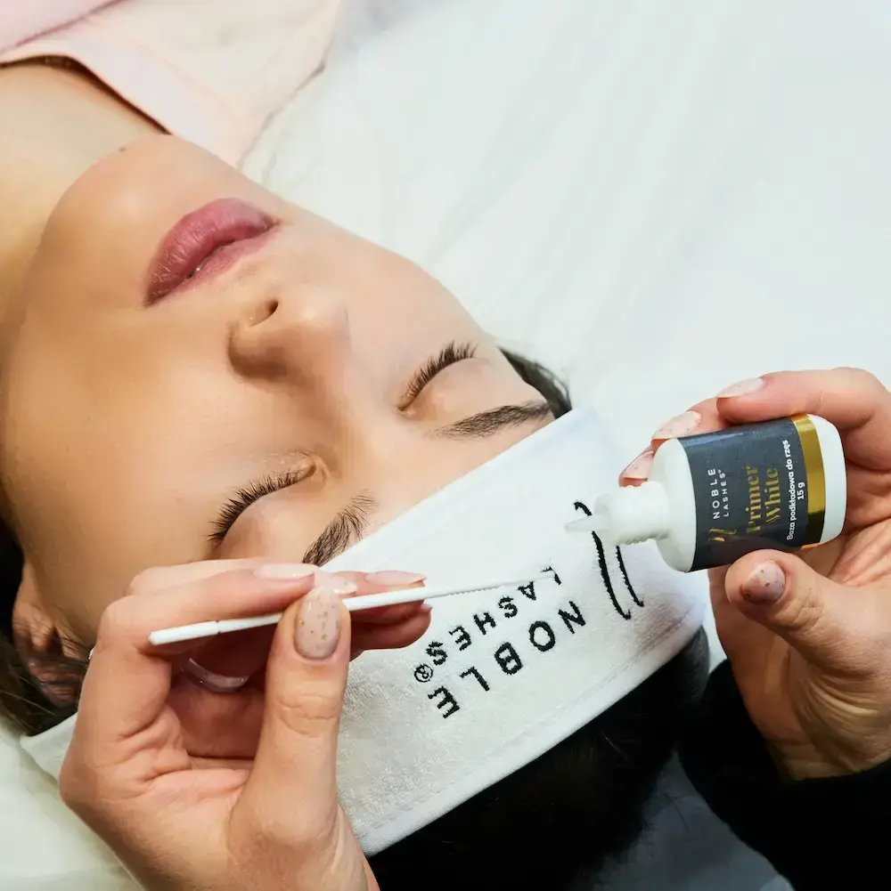 primer white do rzes odtluszczanie przed przedluzaniem rzes