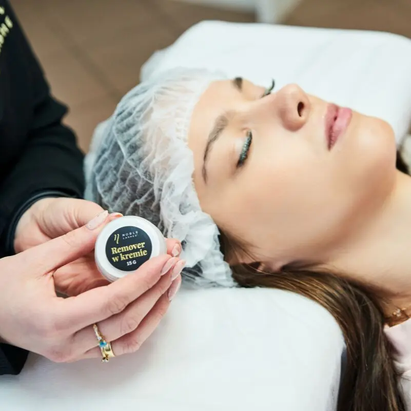 Remover w kremie do rzęs przedłużonych 15g