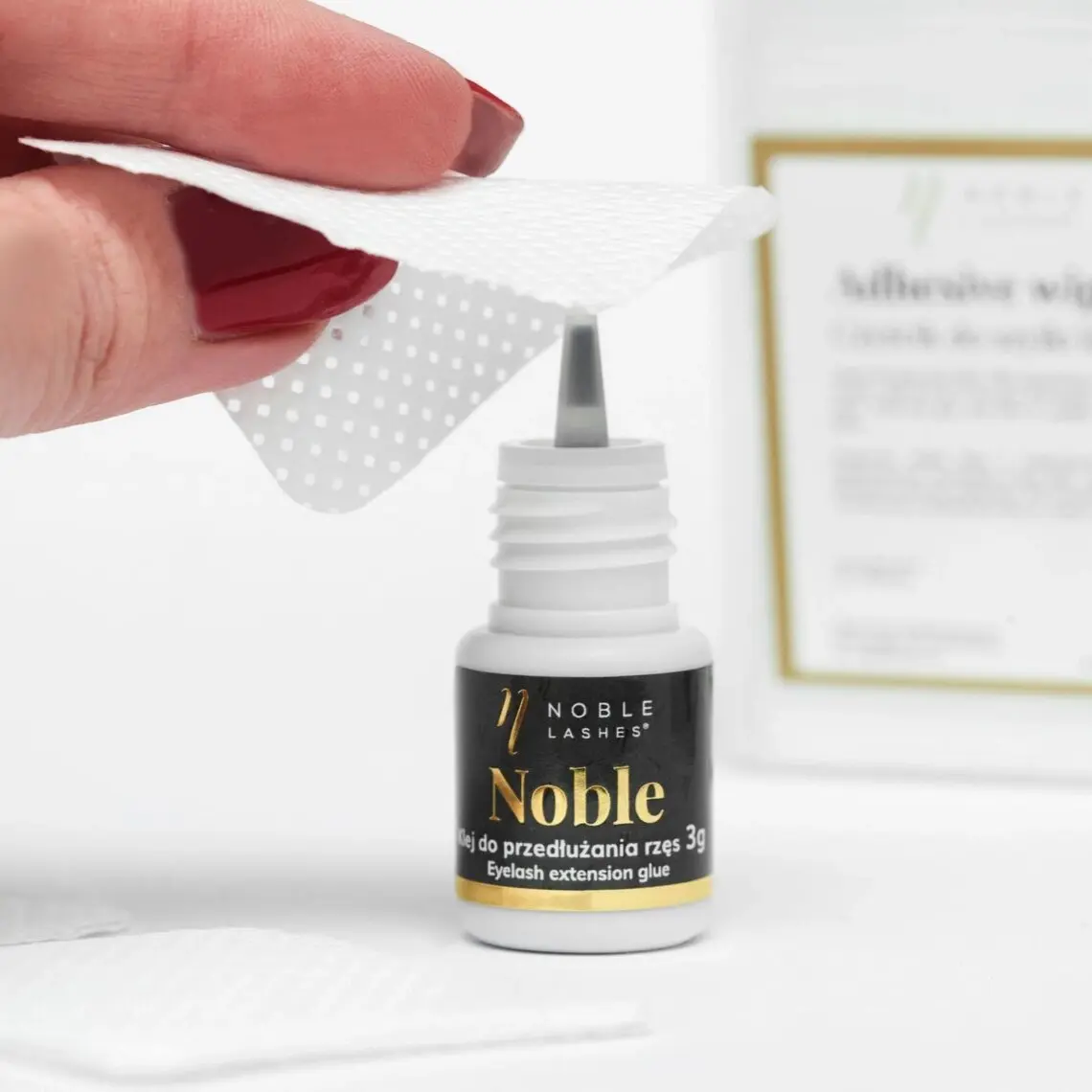 Czyścik do szyjki kleju do przedłużania rzęs 