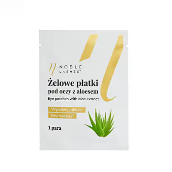 Płatki pod oczy z wyciągiem z aloesu