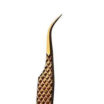 Pęseta do rzęs Noble Gold PRO 4