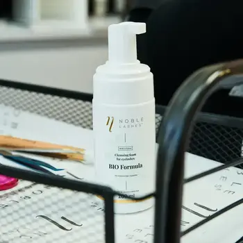 BIO pianka do czyszczenia rzęs 100ml