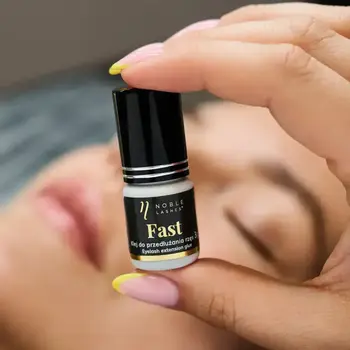 Klej FAST + BIO Cleaner do rzęs z różą