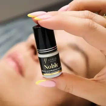 Klej Noble + 100 płatków pod oczy z wyciągiem z aloesu