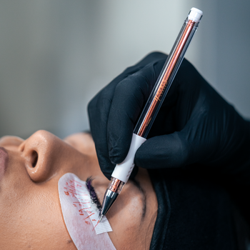 Długopis do planowania mapek w stylizacji rzęs