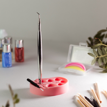 Multifunkcyjna paletka silikonowa SERCE do laminacji brwi i liftingu rzęs