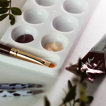 Paletka do mieszania farb i henny