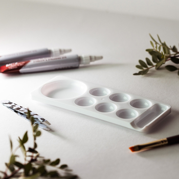 Paletka do mieszania farb i henny