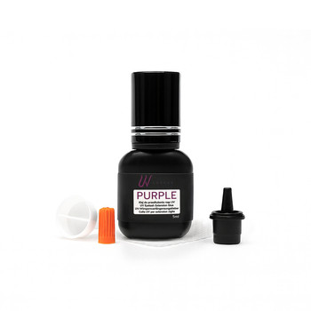 Klej do przedłużania rzęs metodą UV – fioletowy 5 ml