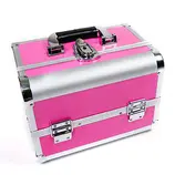 Zestaw startowy do przedłużania rzęs Volume + kuferek Różowy 2