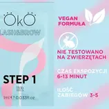 Preparat do laminowania rzęs i brwi STEP 1 LIFT, pudełko 5 saszetek 3