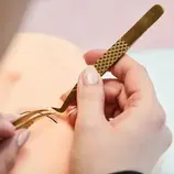 Pęseta do rzęs Noble Gold PRO 2