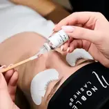 Klej Noble + BIO Cleaner do rzęs z różą 3