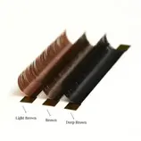 Rzęsy Wave Brown EXTRA LONG mini - LIGHT BROWN 5