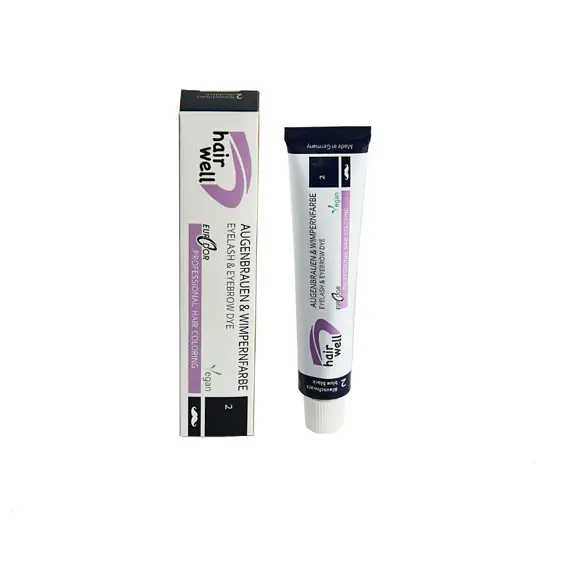 Henna do brwi i rzęs HairWell Granatowa czerń