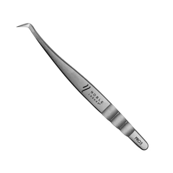 Pęseta do rzęs Noble Volume PRO 3 - L, 65°