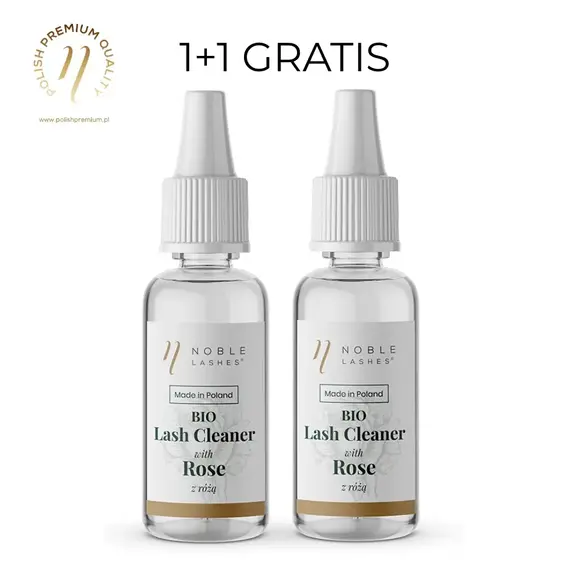 1+1 GRATIS: BIO Cleaner do rzęs z różą