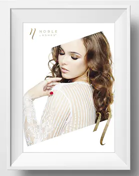 Plakat Noble Lashes Delicate
