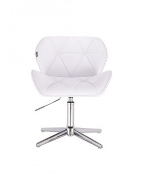Profesjonalny biały fotel dla stylistki rzęs