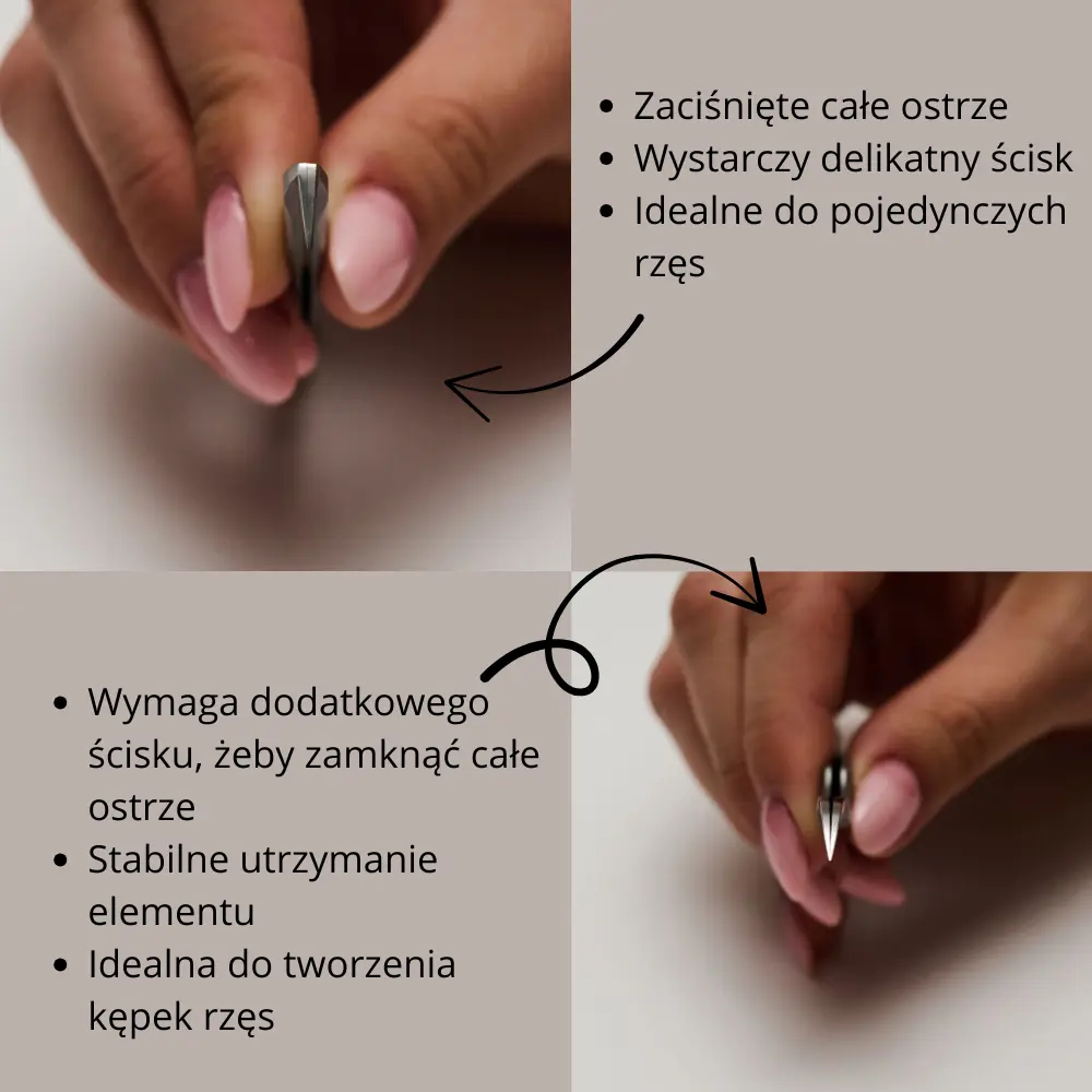 Volume Pro porównanie pęset