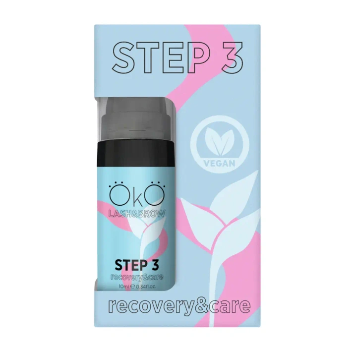 Preparat do laminowania rzęs i brwi STEP 3 CARE&RECOVERY, 10 ml OKO