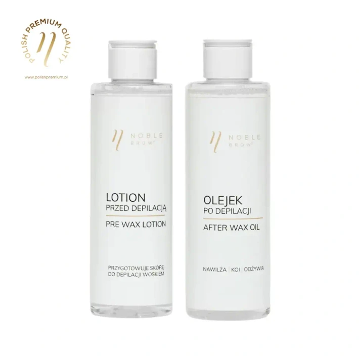 Lotion + Olejek - pielęgnacja przed i po depilacji