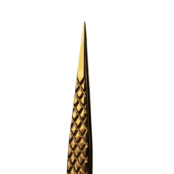Pęseta do rzęs Noble Gold PRO 6