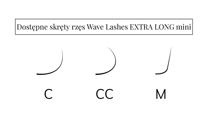 Rzęsy Wave Lashes EXTRA LONG mini