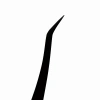 Pęseta Plasma Black Curved