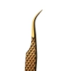 Pęseta do rzęs Noble Gold PRO 4