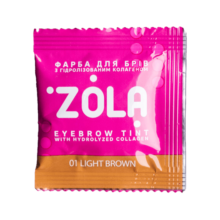 Farbka do brwi w saszetce ZOLA - 03 BROWN