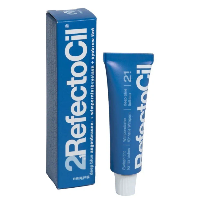 Henna żelowa RefectoCil (ciemno - niebieska)