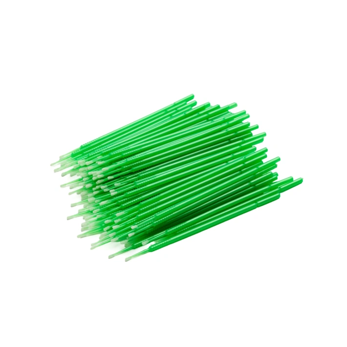 Aplikatory bezwłókienkowe - Mikroszczoteczki 100 szt.