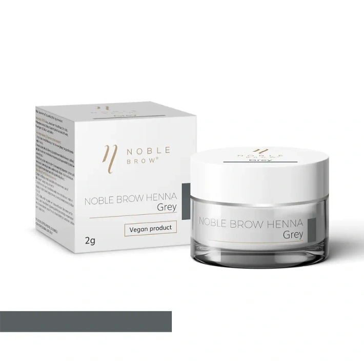 Henna pudrowa do brwi Noble Brow - Grey