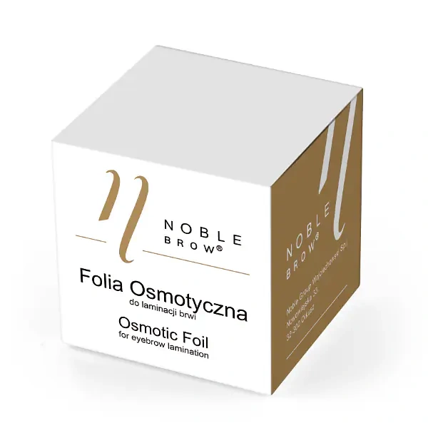 Folia osmotyczna do laminacji brwi Noble Brow