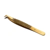 Pęseta do rzęs Noble Gold PRO 2
