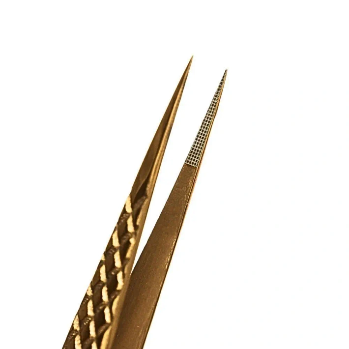 Pęseta do rzęs Noble Gold PRO 6